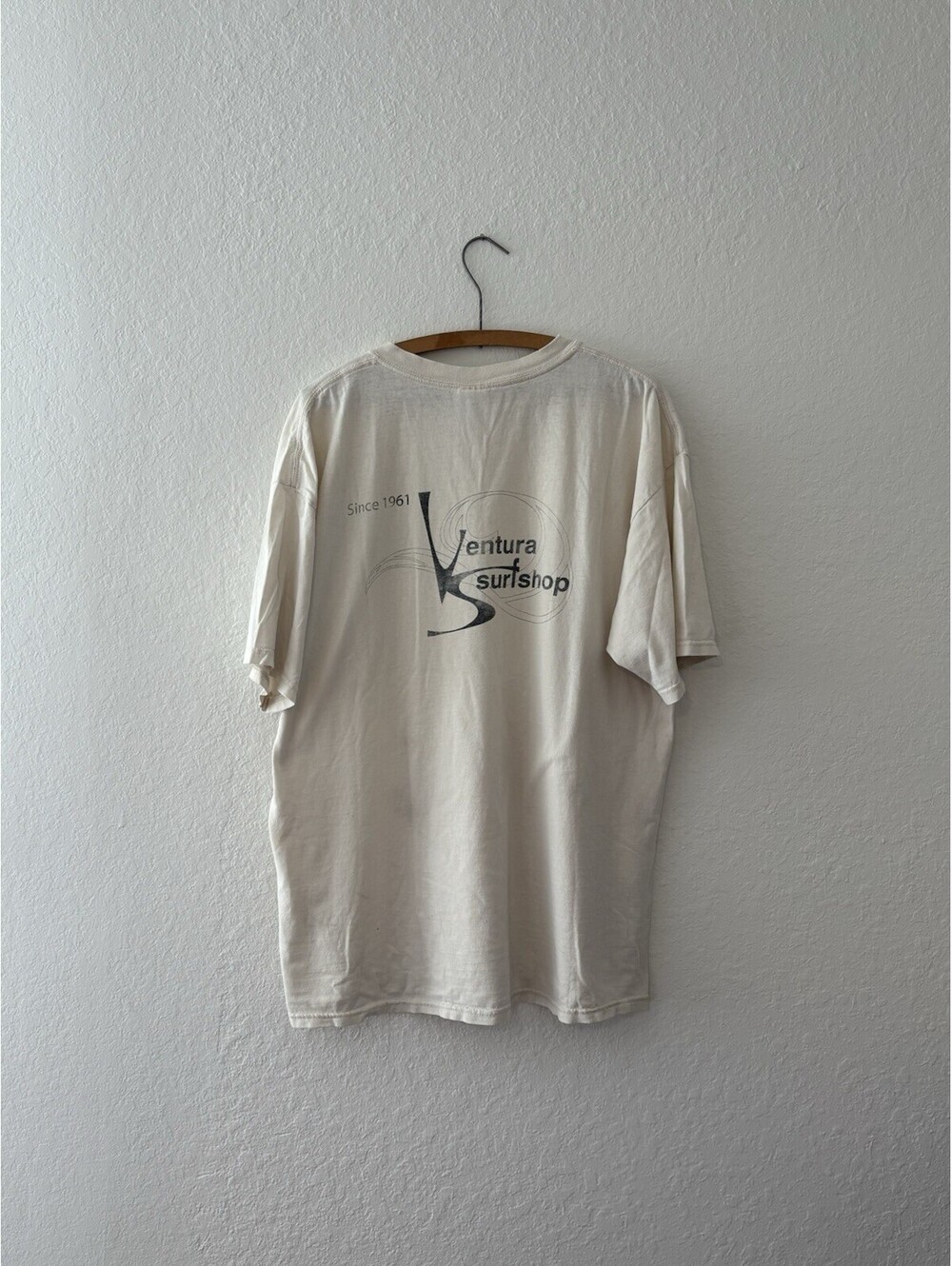Vintage Ventura Surf Shop T Shirt Sz XL Single Stitch Rare Promo USA 90s
